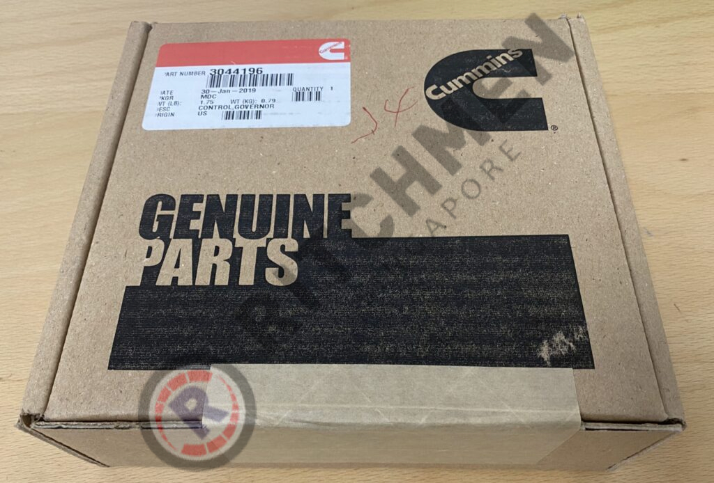 Genuine Cummins 3044196 CONTROL, GOVERNOR - Ritchmen (S) Pte Ltd