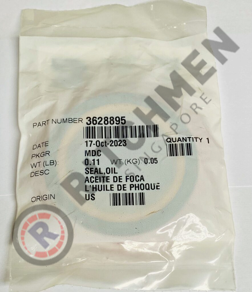 Genuine Cummins 3628895 SEAL, OIL - Ritchmen (S) Pte Ltd