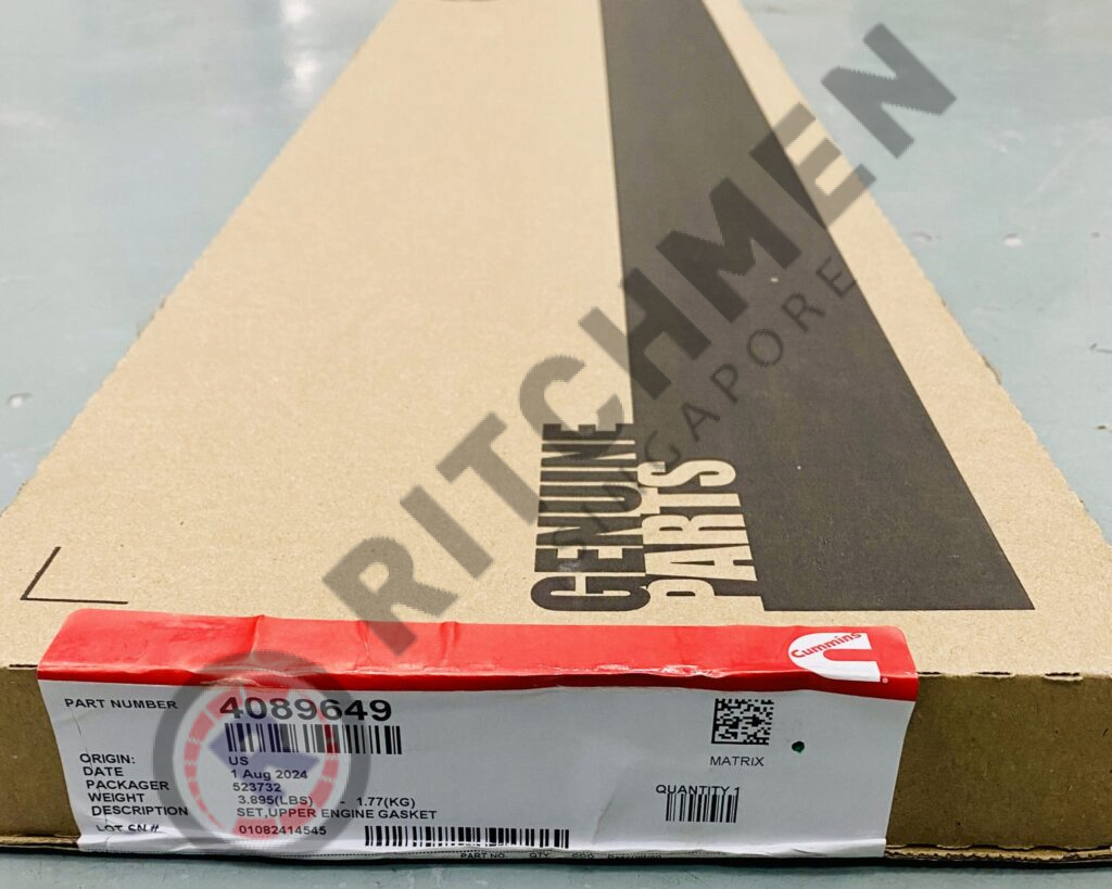 Genuine Cummins 4089649 SET, UPPER ENGINE GASKET - Ritchmen (S) Pte Ltd