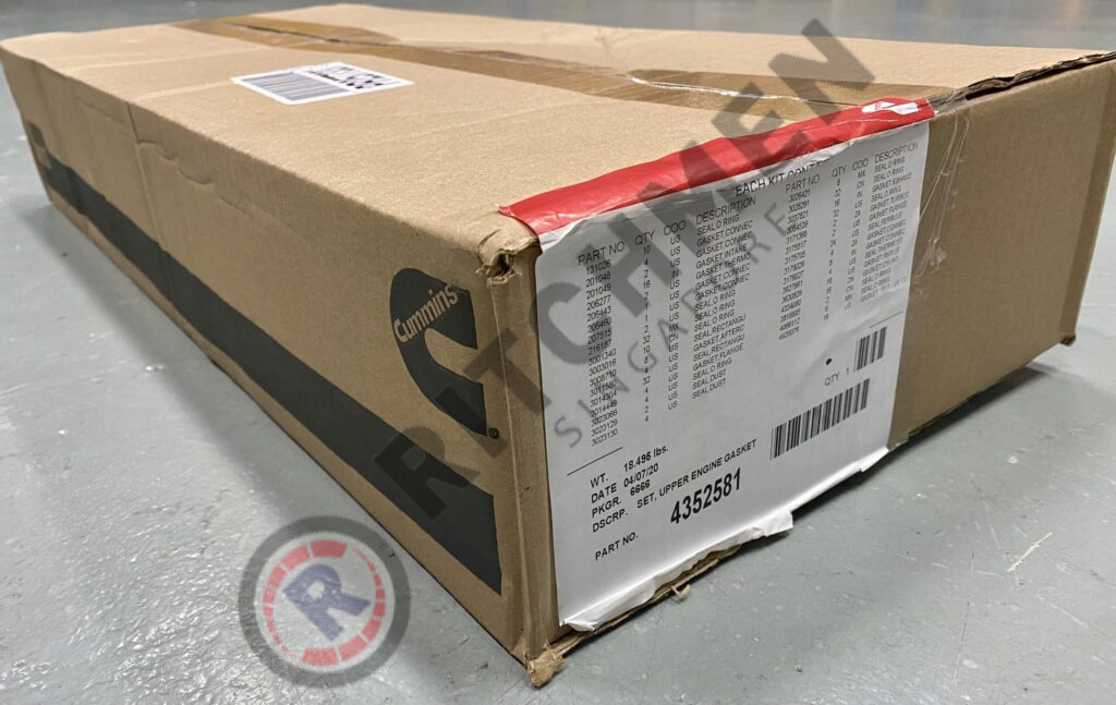 Genuine Cummins 4352581 SET, UPPER ENGINE GASKET - Ritchmen (S) Pte Ltd